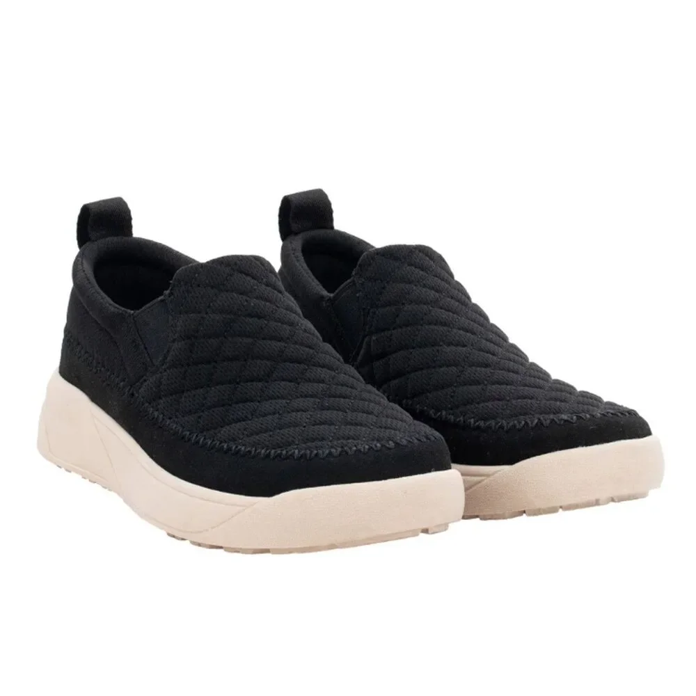 New In Box Staheekum Womens Size 9 Black Breathable Mesh Slide On Sneaker Shoes